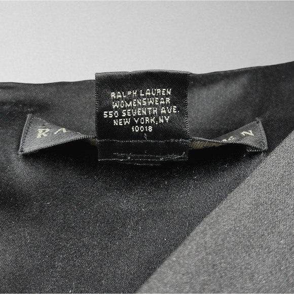 Ralph Lauren Black Label Satin Tweed Sheath Dress - Picture 9 of 9